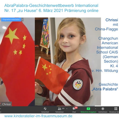 Teilnehmerin aus China